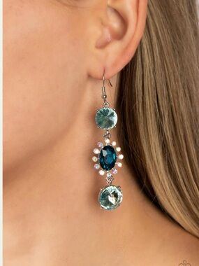 Magical Melodrama Blue Earrings